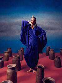 Arundhati - Blue Kaftan Set | 5Elements
