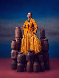 Aadrika- Yellow Lehnga | 5Elements