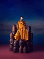 Aadrika- Yellow Lehnga | 5Elements