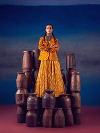 Aadrika- Yellow Lehnga | 5Elements