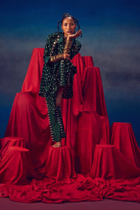 Leander-Green Co-ord set | 5Elements