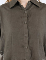 Linen Olive Patti set | Linen Bloom