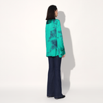 Orelia balloon sleeve shirt - Green | Linetribe