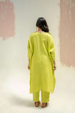Star Antifit Kurta with Pants - Neon | Prahnaaya