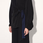 Asuka pleated pants - Black | Linetribe