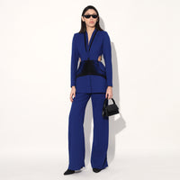 COSMIC CUT AWAY PANT SUIT - Blue | Linetribe