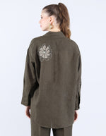 Linen Olive Patti set | Linen Bloom