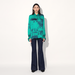 Orelia balloon sleeve shirt - Green | Linetribe