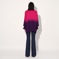 Hanako ombre top - Pink Purple | Linetribe