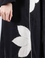 Black Linen Trench Coat | Linen Bloom