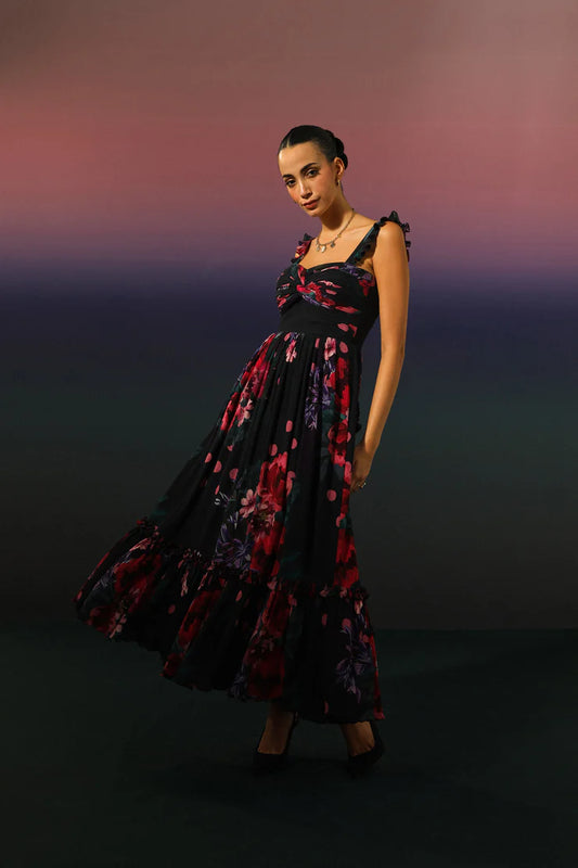 Lush flora maxi dress | Khushbu Rathod