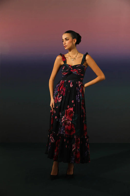 Lush flora maxi dress | Khushbu Rathod