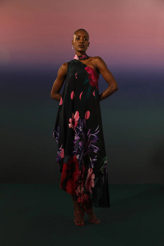 Regal rosebud dress | Khushbu Rathod