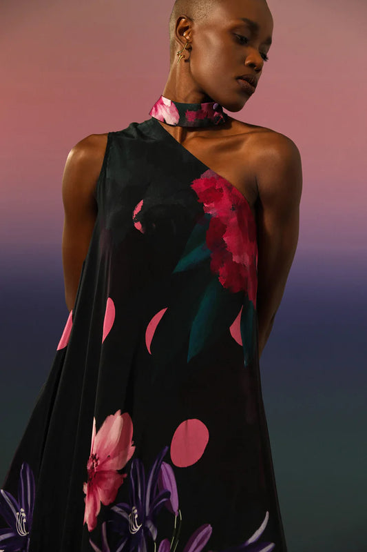 Regal rosebud dress | Khushbu Rathod