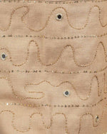 Ahalya Linen Beige Trousers | AMBR