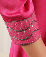 Anila Pink Applique Co-ord Set | AMBR