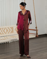 Apa Satin Co-ord Set | AMBR