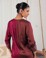 Apa Satin Co-ord Set | AMBR