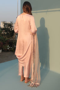 Saba  Pink Kurta Set with Pant and Dupatta-2 | Prahnaaya
