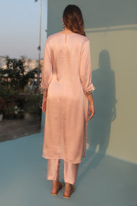 Saba  Pink Kurta Set with Pant | Prahnaaya