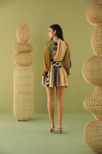 Twilight Sand Mini Dress | Khushbu Rathod