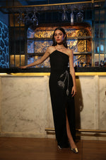 Obsidian fleur dress | Khushbu Rathod