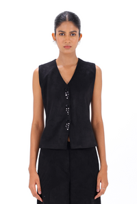 Black Shisha Waistcoat | AMBR