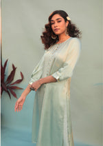 Saba Green Kurta Set with Pant & Dupatta | Prahnaaya