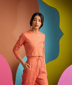 CROP TOP IN TESSERA | CUIN