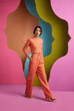 LINEN RELAXED JOGGER IN TESSERA | CUIN