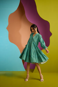 LIRIL DUNE DRESS IN TESSERA | CUIN