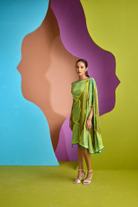 SUMMER SCARF DRESS IN SCARF FELT | CUIN