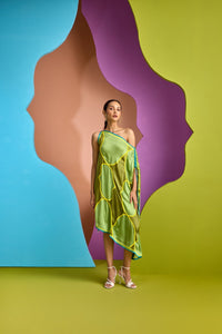 SUMMER SCARF DRESS IN SCARF FELT | CUIN