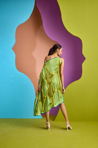 SUMMER SCARF DRESS IN SCARF FELT | CUIN
