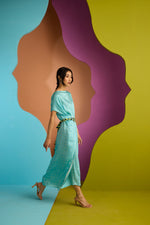LILAC DOBBY DRESS IN NEBULA | CUIN