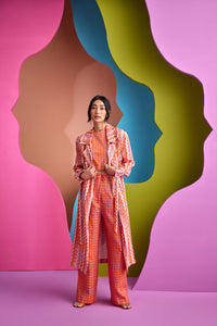 BLUE/LIRIL TRENCH COAT IN AURA | CUIN