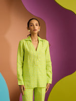 RED GARDEN TOP IN TESSERA | CUIN