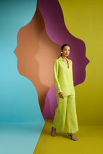 HIGH WAIST PANT IN TESSERA | CUIN