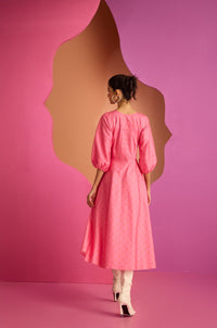 PINK MEADOW DRESS IN NEBULA | CUIN