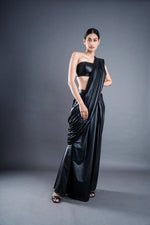 Faux leather saree | ATBW