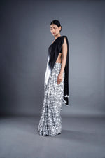Satin ombre saree | ATBW