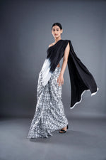 Satin ombre saree | ATBW