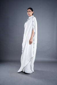 Mystic white saree | ATBW