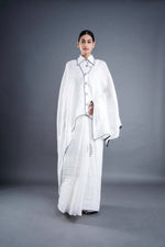 Mystic white saree | ATBW