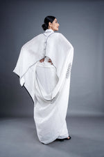 Mystic white saree | ATBW