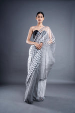 Geometric pattern saree | ATBW