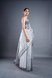 Geometric pattern saree | ATBW