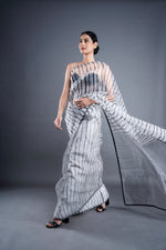 Geometric pattern saree | ATBW