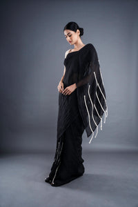 Black brunch saree | ATBW