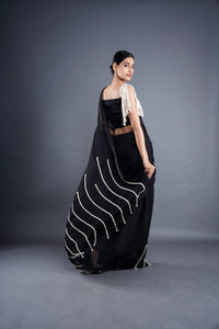 Black brunch saree | ATBW